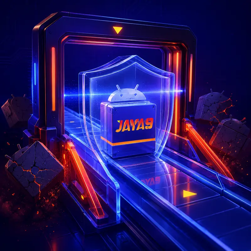 Verified Jaya9 Android download protected by a security scanner
